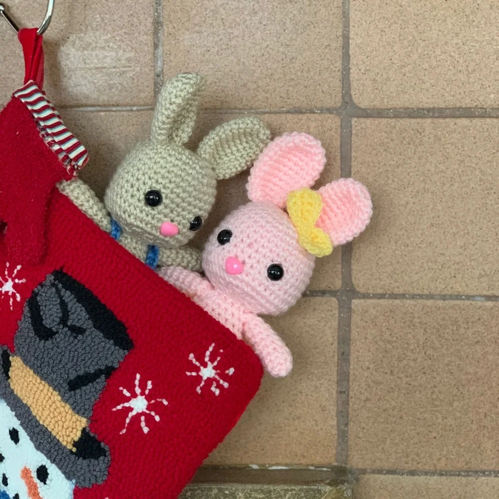 FUND RAISE- 2 bunnies - kid’s all hand crocheted project - Picture 10 of 10